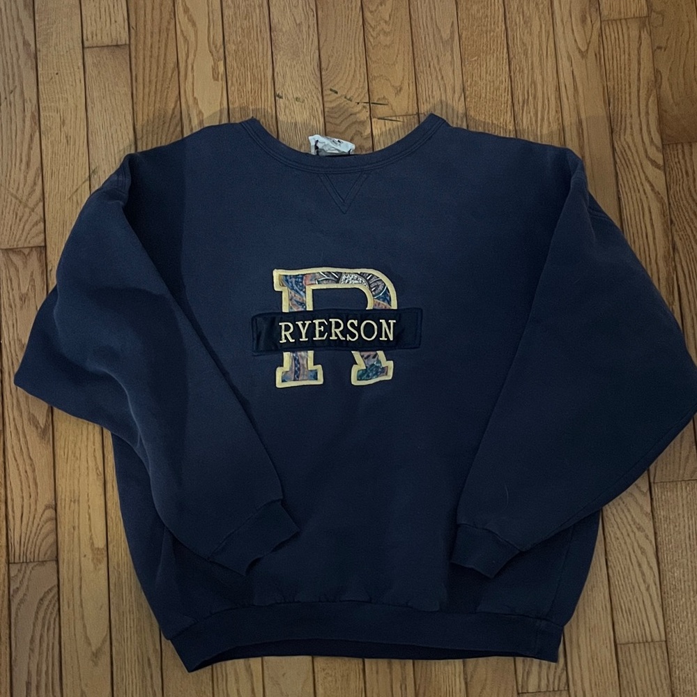 Navy Blue Men's Sweater